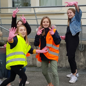 Equipées pour le ramassage