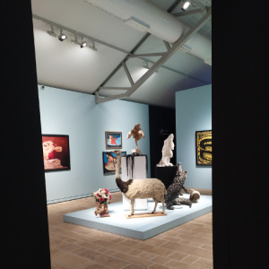 salle d'art contemporain